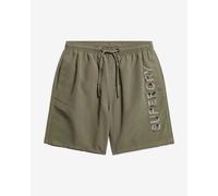 Superdry Mens Premium Embroidered 17-Inch Swim Shorts