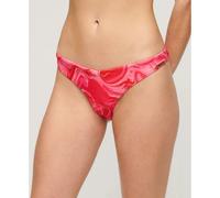 Superdry Print Cheeky Bikini Bottom Pink S Woman