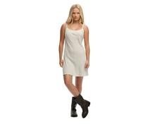 Superdry Printed Cami Mini Sleeveless Short Dress Beige 2XS Woman