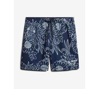 Superdry Printed 15´´ Swimming Shorts Blue S Men