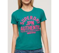 Superdry Puff Print Archive Fitted Short Sleeve T-shirt