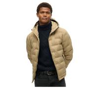Superdry Quilted Coat Jacket Brown M Men
