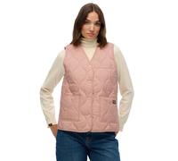 Women's sleeveless down jacket Superdry Lite Liner Pink XL