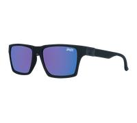 Superdry Sunglasses Disruptive SDS 127P Rubberised Black Blue Gradient Polarized