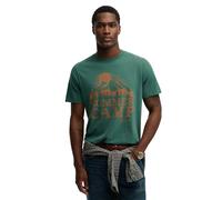 Superdry Retro Outdoor Relaxed Fit Short Sleeve T-shirt Green 2XL Men