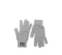 Superdry ribbed gloves - Grey S/M-M/L