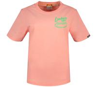 Superdry Roadside Trade Relaxed Short Sleeve T-shirt Pink M Woman