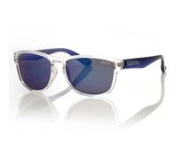 Superdry Rockstar Soft Square Sunglasses - Gloss Crystal/Blue