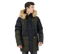 Superdry Rookie Colour Block Down Jacket Green S Men