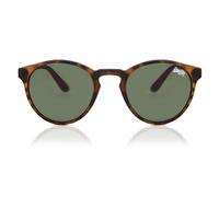 Superdry Saratoga Sunglasses 102 Rubberised Tortoise/Vintage Green