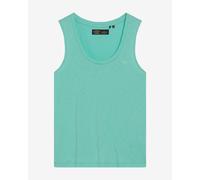 Superdry Scoop Neck turquoise green women's tank top. - XXS