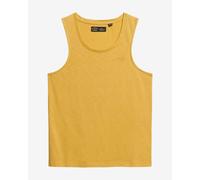 Superdry Scoop Neck yellow tank top for women. - XS