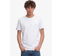 Superdry SD &Co Logo Embroidered T-Shirt, Grey, Size M, Men Grey