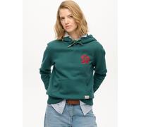 Superdry Neon Hoodie Green XS Woman