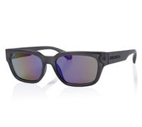Superdry SDS 5004 Mens Sunglasses 108 Matte Grey/Oil Slick Mirror