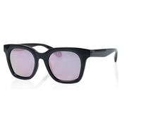 Superdry SDS 5008 Women's Sunglasses 104 Gloss Black/Pink Mirror