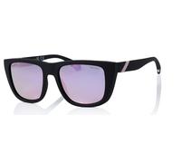 Superdry SDS 5010 Women's Sunglasses 104P Matte Black Pink/Pink Mirror