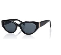 Superdry SDS 5013 Women's Sunglasses 104 Black Gold/Solid Smoke