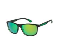 Superdry SDS 5014 Polarized Sunglasses Rubber Black w/ Green Mirror Lenses 104P