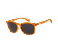 Superdry SDS-5027 Sunglasses 150 Flourecent Orange Crystal/Smoke