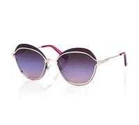 Superdry SDS STUDIOSADIE Women's Sunglasses 201 Shiny Gold/Purple Fade Mirror