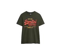 Superdry Classic Vintage Logo Heritage Short Sleeve T-shirt Grey 2XL Men