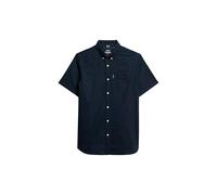 Superdry, Shirt Oxford S/S Shirt, M4010944A, Eclipse Navy, XXL, Men