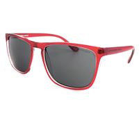 SUPERDRY Sunglasses SHOCKWAVE Matte Deep Red with Dark Grey CAT.3 Lenses 143