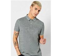 Superdry Short Sleeve Polo Shirt Flint Steel