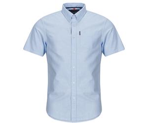 Superdry Short sleeved Shirt CHEMISE OXFORD in Blue EU XL