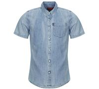 Superdry Short sleeved Shirt DENIM in Blue EU M