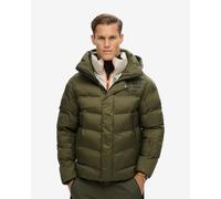 Superdry Ski Sport Puffer Jacket with Hood khaki green - L