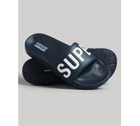 Superdry Sliders Flip Flops Sandals Mens Code Core Pool Black White Blue Grey