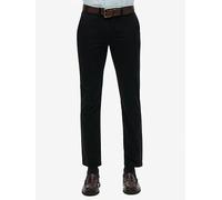 Superdry Slim Tapered Stretch Chino Trousers - Black, Black, Size 30, Inside Leg Regular, Men Black