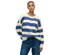 Brushed striped knit pullover for women Superdry Marron M