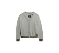 Superdry Slouchy Knitted Cardigan S Grey
