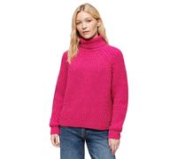 Superdry Slouchy Stitch High Neck Sweater Pink XL Women