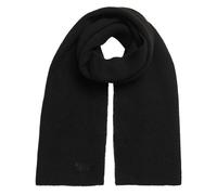 Superdry Soft Rib Scarf Black Men,Women