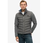 Superdry Storm Popper Softshell Jacket, Grey, Size L, Men Grey