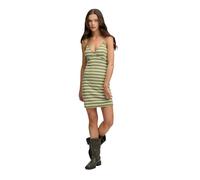 Superdry Stripe Rib Jersey Sleeveless Short Dress