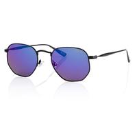 Superdry Sunglasses Studios Crew 004 Matte Black/Oil Slick Mirror StudiosCrew