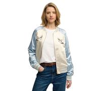 Superdry Suikajan Embroidered Bomber Jacket Blue L Woman