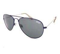 SUPERDRY Sunglasses HERITAGE Dark Satin Blue with Dark Grey Lenses 212