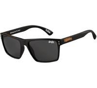 Superdry Sunglasses Kobe 104 Matte Black Smoke, Unisex, One-Size, BNWT & Pouch