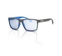 Superdry Sunglasses Kobe 105 Matte Grey - Fluro Blue/Blue mirror