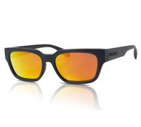 Superdry Sunglasses Men's SDS-5004 104 Matte Black/Orange Mirror