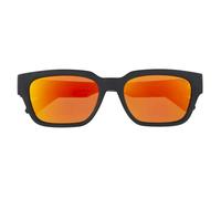 Superdry Sunglasses SDS-5004 104 Matte Black Orange Mirror