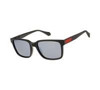Superdry Sunglasses SDS-5039 104 Matte Black Silver Mirror Polarized
