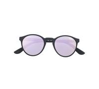 Superdry Women's Sunglasses Saratoga 191 Rubberised Black Pink Mirrored Lenses