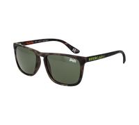 Superdry Sunglasses SDS-SHOCKWAVE 102 Brown Rectangle Full Rim Polycarbonate 55m